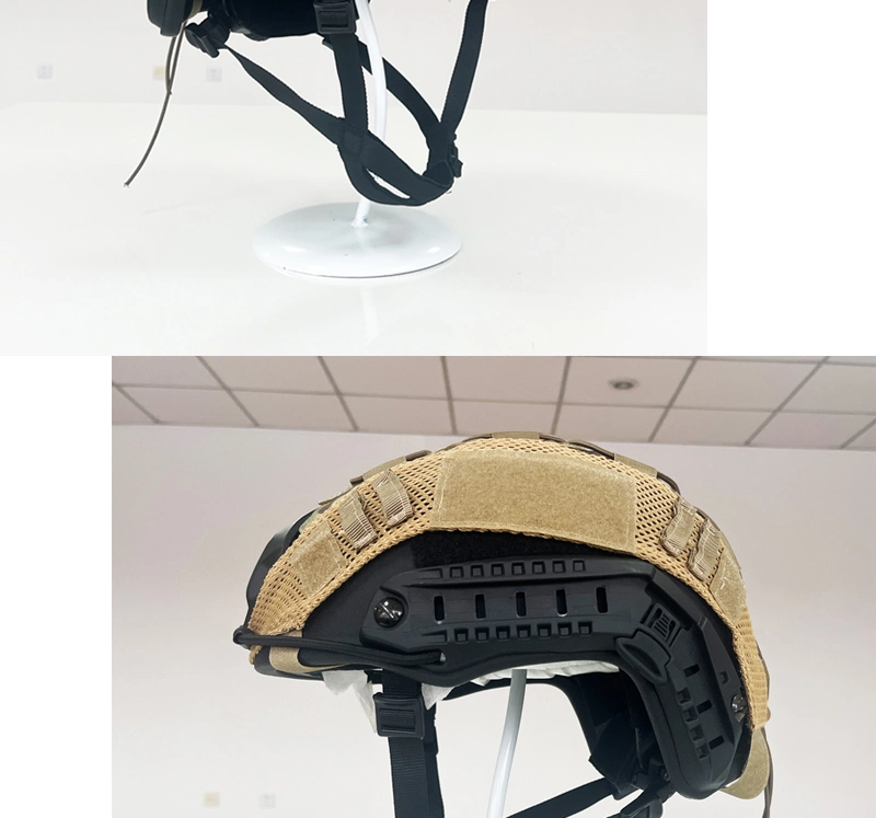 Popular Holster in Camo and Black Color for Nij Iiia Fast Ballistic Bulletproof Helmet