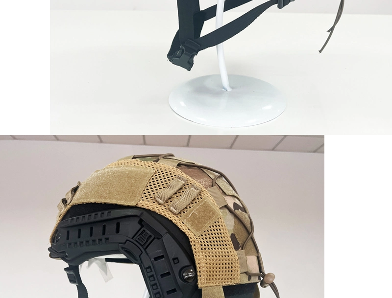 Popular Holster in Camo and Black Color for Nij Iiia Fast Ballistic Bulletproof Helmet