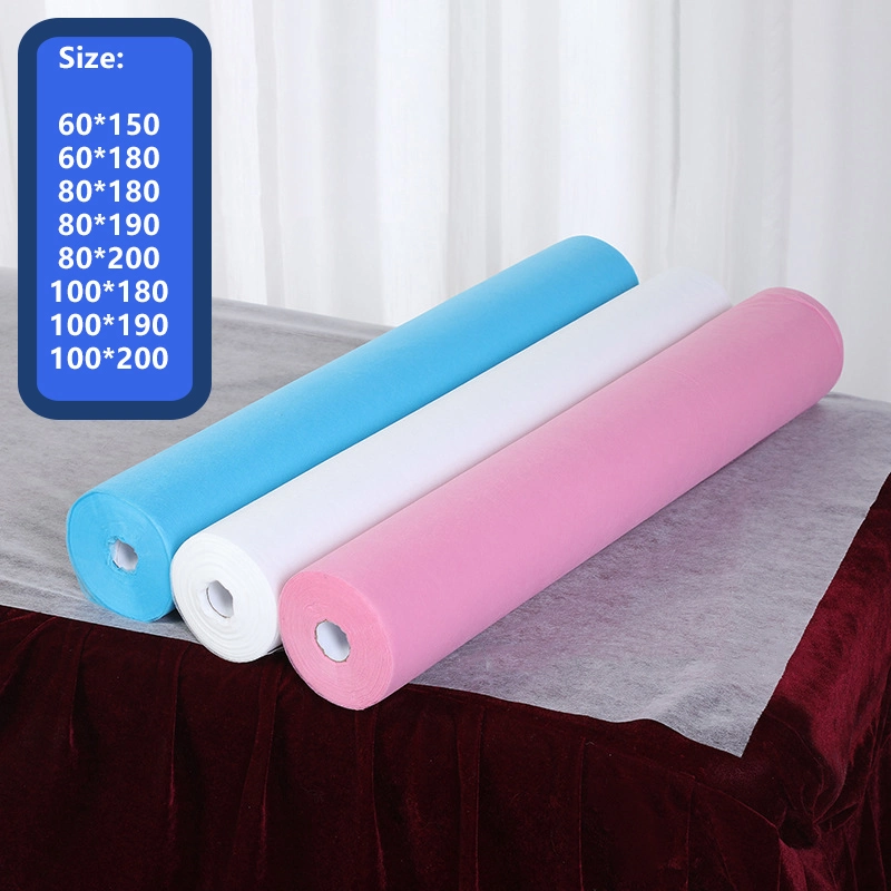 Hospital Medical Waterproof Non Woven Disposable Sheet for Massage Table Paper Single Use Nonwoven Bed Sheets Roll