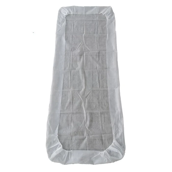 Biodegradable Non Woven Soft Salon Polypropylene Eco-Friendly Nonwoven Disposable Non-Woven Adjustable Mattress Fitted Massage SPA PP Bed Table Cover Sheets