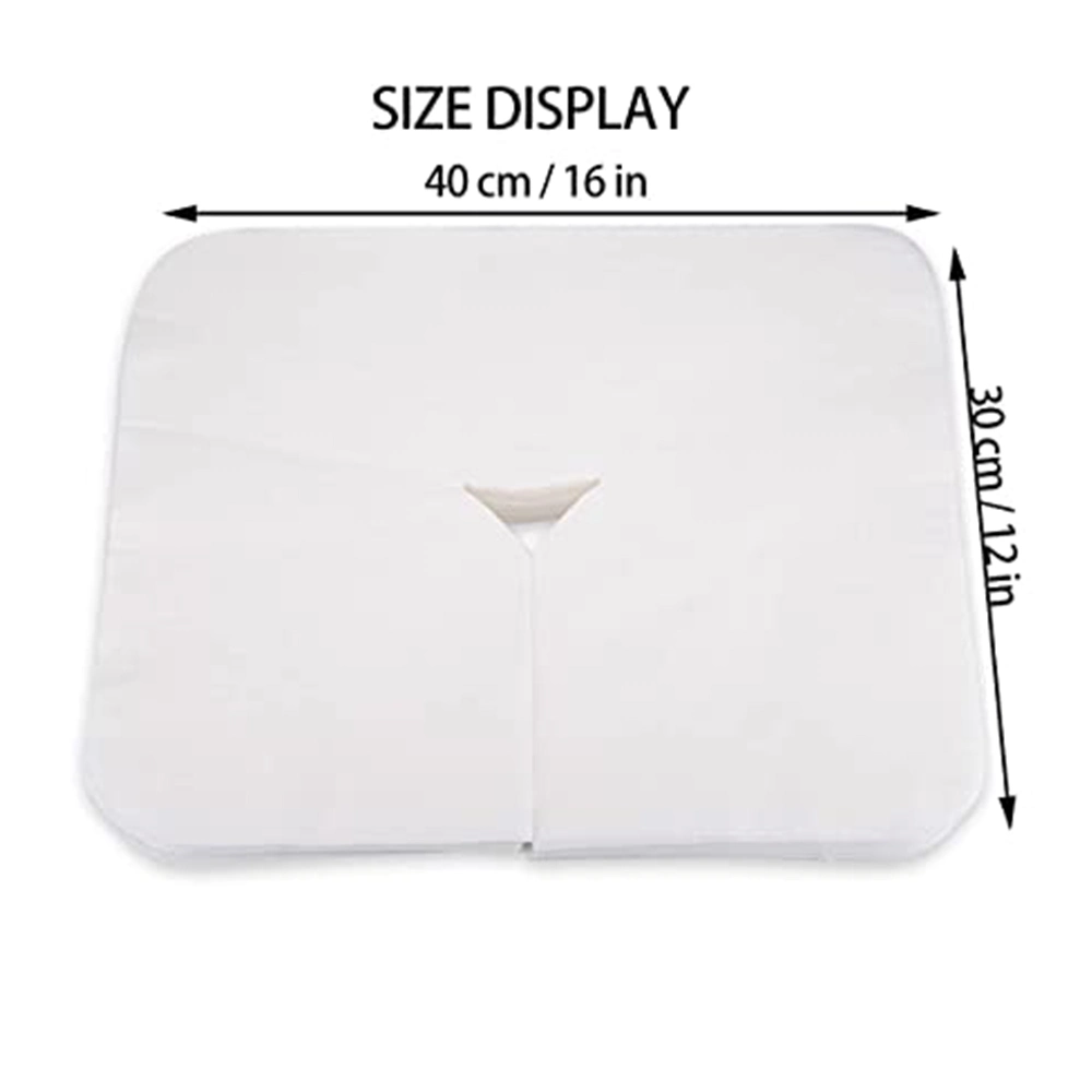 Disposable Spunlaced Nonwoven Cradle Cover Massage Bed Face Rest Cover
