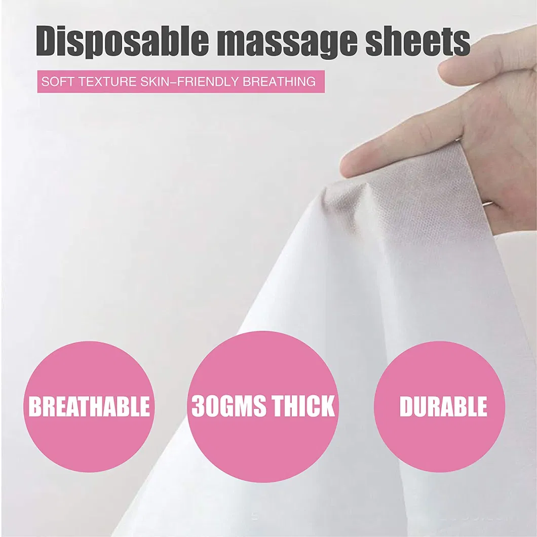 Disposable Waterproof Oil Proof Massage Table Covers for SPA Massage Hotel Beauty Salon