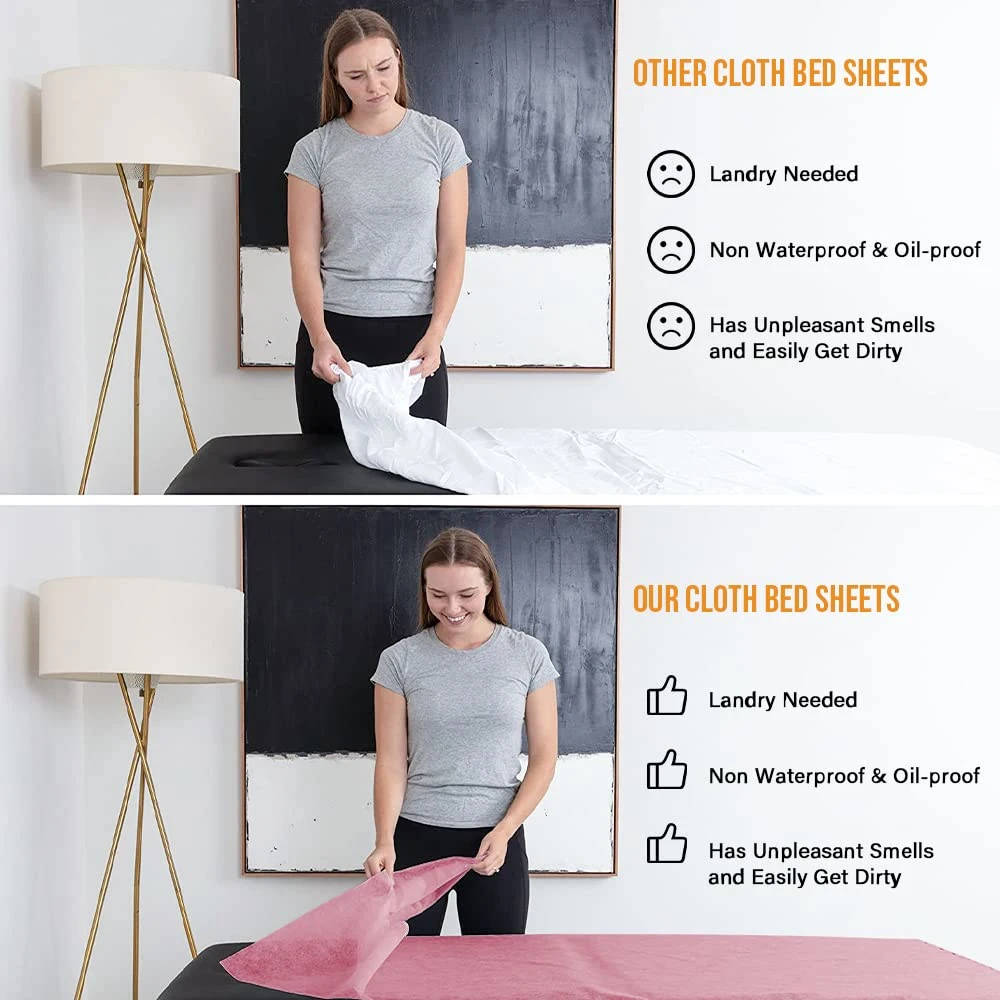 Wholesale Waterproof Oil Resistant Disposable Massage Table Sheet