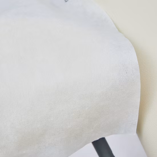 Spunlace White Massage Table Face Covers with X